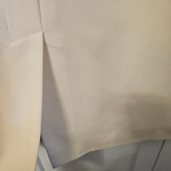 Windsmoor Pale Yellow Silk Sheath Sz 10 - Picture 7 of 15